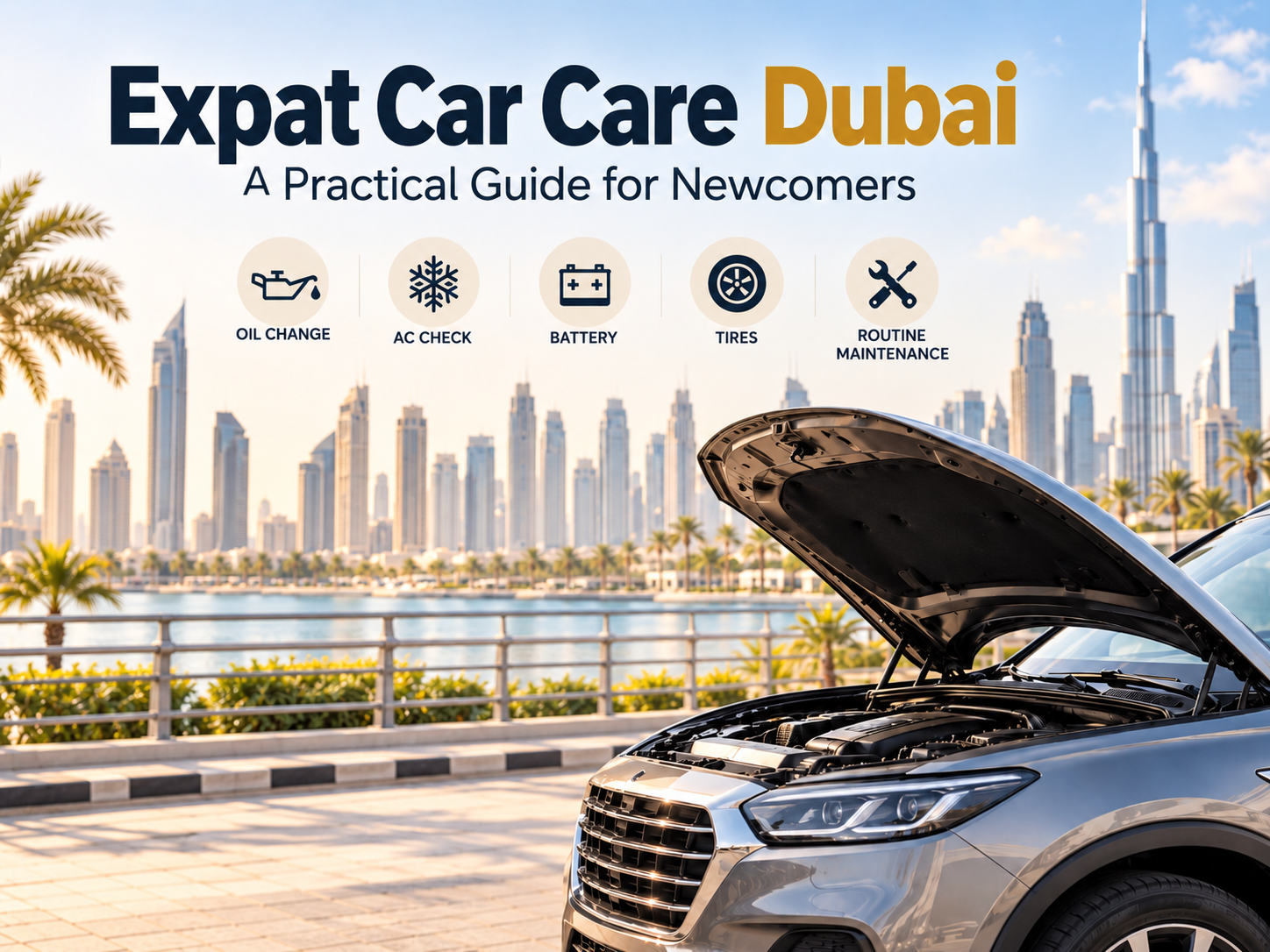 You are currently viewing Expat Car Care Dubai: 7 Practical Checks for Newcomers