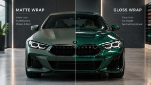 Read more about the article Matte vs Gloss Wrap: Which Finish Is Best for Your Car in Dubai?